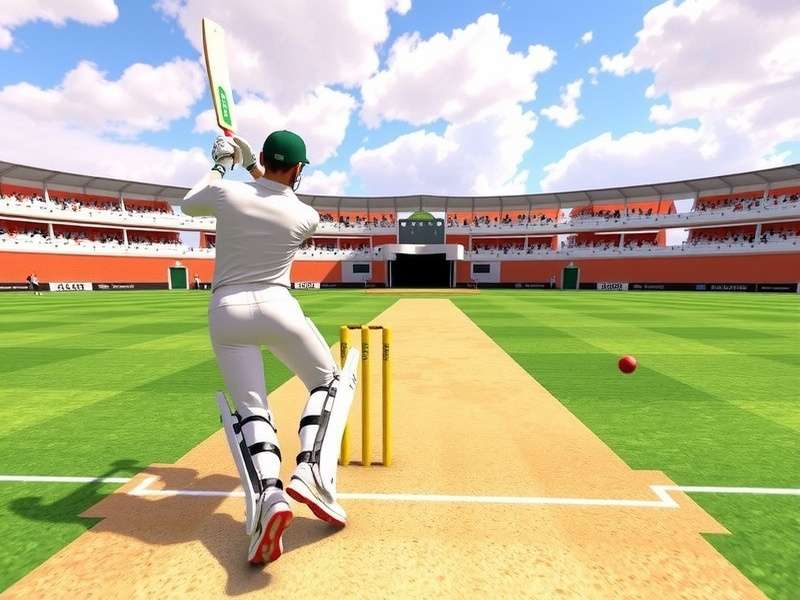 VR Cricket Glory Seekers Gameplay Screenshot